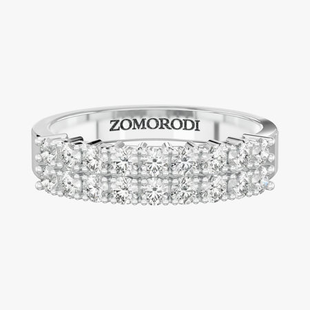 Diamond Hall Wedding Ring